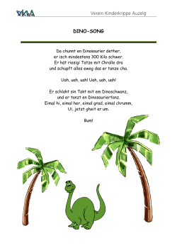 Dinosong - Kita Zauberburg