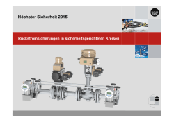 H&ouml;chster Sicherheit 2015