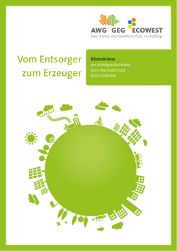 2012 - AWG Abfallwirtschaftsgesellschaft des Kreises Warendorf mbH