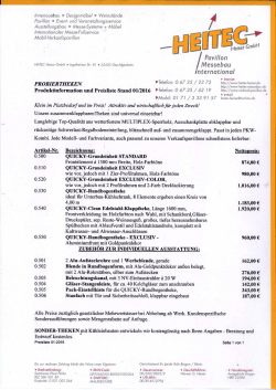 Beschreibung/Preise - HEITEC Heiser GmbH