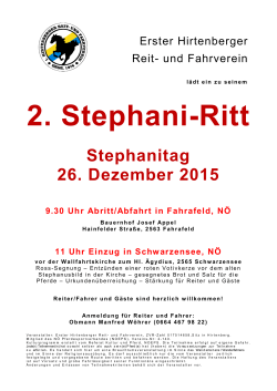 Stephani-Ritt 2015_1. Hirtenberger Reit
