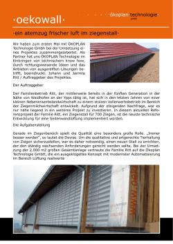 Projektdetails als PDF - Ökoplan Technologie GmbH