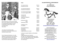 Halbjahresplan I 2016 - Islandpferdehof Streekermoor