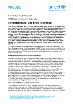 Pressemitteilung zum (PDF 129KB)