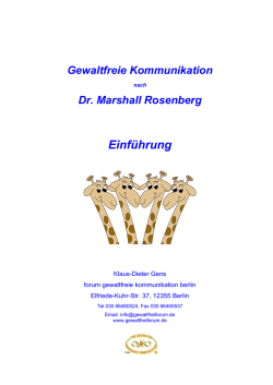 Einf&uuml;hrung