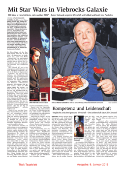 Mit Star Wars in Viebrocks Galaxie