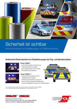 Sicherheit ist sichtbar