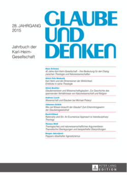Glaube und Denken: Jahrbuch der Karl-Heim