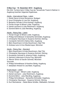 ist das Ergebnis als PDF! - ADTV Tanzschule Trautz und Salmen