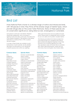 Bird List