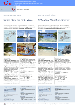 SY Sea Star / Sea Bird