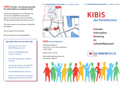KIBIS-Flyer als PDF-Download