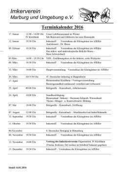 Imkerverein Marburg und Umgebung