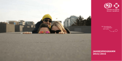 Jahresprogramm 2015/2016