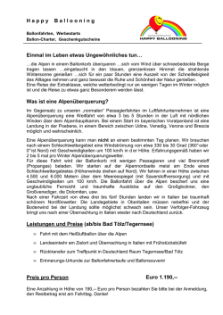 Infoblatt Alpen&uuml;berquerung zum Herunterladen
