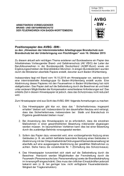 arbeitskreis vorbeugender - Landesfeuerwehrverband Baden