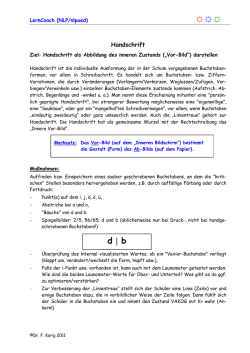 Handschrift - lrs