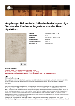 PDF erzeugen - Digitale Archiv der Reformation