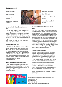 Jasmin Jeths/Maxi Neugebauer - Wirtschaftsf&ouml;rderungsgesellschaft