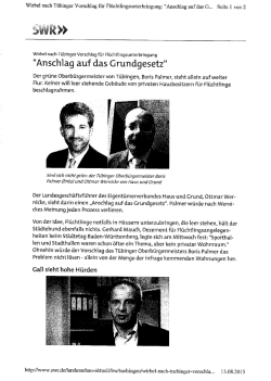 "An schlag auf das Grun dgesetz"