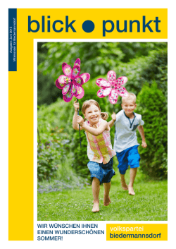 wir wünschen ihnen einen wunderschönen sommer!