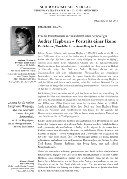 Audrey Hepburn – Portraits einer Ikone