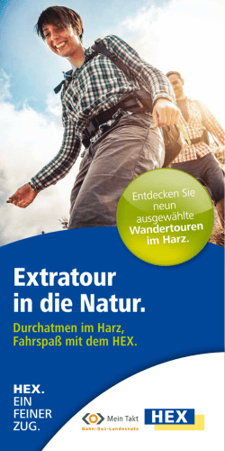 HEX-Wanderflyer
