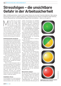 die unsichtbare Gefahr in der Arbeitssicherheit