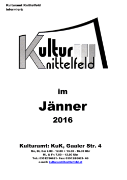 J&auml;nner - Knittelfeld