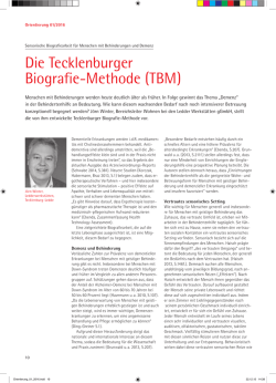 Die Tecklenburger Biografie-Methode (TBM)