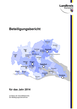 Beteiligungsbericht 2014