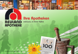 Ihre Apotheken - Reuland