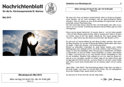 Mai 2015 - St. Markus