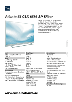 Atlanta 55 CLX 8586 SP Silber