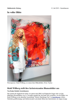 In voller Bl&uuml;te - Heidi Willberg