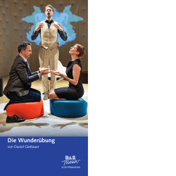 Die Wunder&uuml;bung - DAS Theater an der Effingerstrasse
