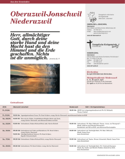 Oberuzwil-Jonschwil Niederuzwil