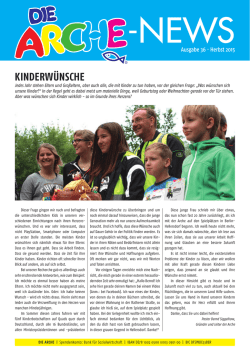 Arche News - Die Arche