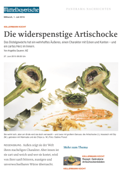 Die widerspenstige Artischocke