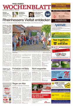 Ingelheimer Wochenblatt vom 30.03.2016