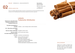 Lattaiolo Toskanischer Milchkuchen