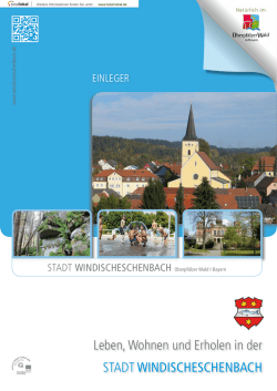 Leben, Wohnen und Erholen in der STADT WINDISCHESCHENBACH