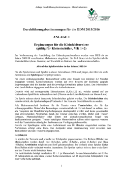 Durchf&uuml;hrungsbestimmungen Anlage Kleinstsch&uuml;ler
