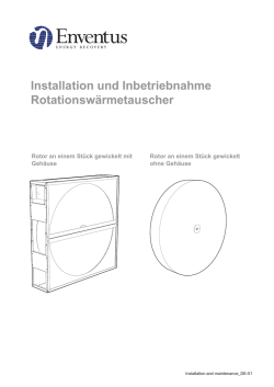 Installation und Inbetriebnahme