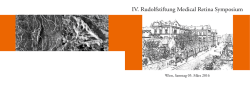 IV. Rudolfstiftung Medical Retina Symposium