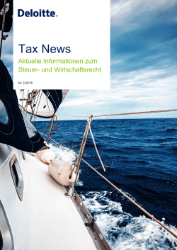Tax News - Deloitte