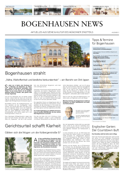 bogenhausen news - Duken & v. Wangenheim