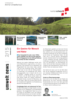 umwelt news - Kanton Schwyz