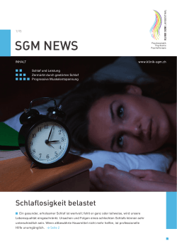 SGM-News Nr. 1/15