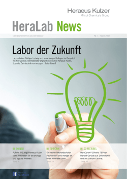 HeraLab News - Heraeus Kulzer